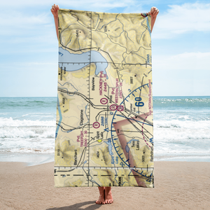 Hackney Airpark (ID05) VFR Sectional Towel
