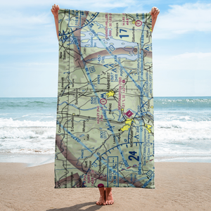Hadley Airport (03MA) VFR Sectional Towel