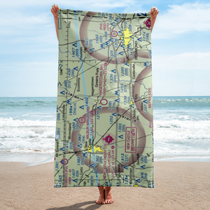 Hagerstown Airport (I61) VFR Sectional Towel