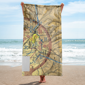 Haggerty Airport (24MT) VFR Sectional Towel