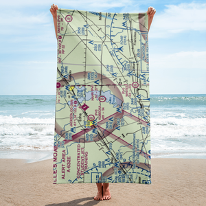 Hahns Airport (6TE3) VFR Sectional Towel