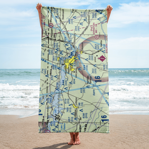 Halifax County Airport (RZZ) VFR Sectional Towel