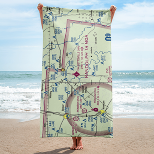 Hallettsville Municipal Airport (34R) VFR Sectional Towel