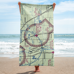 Hallock Municipal Airport (HCO) VFR Sectional Towel