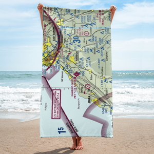 Hamburg Inc Airport (4G2) VFR Sectional Towel