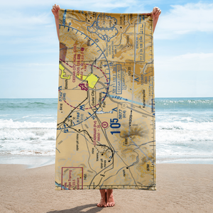 Hamilton Fort Ranch Airport (UT80) VFR Sectional Towel