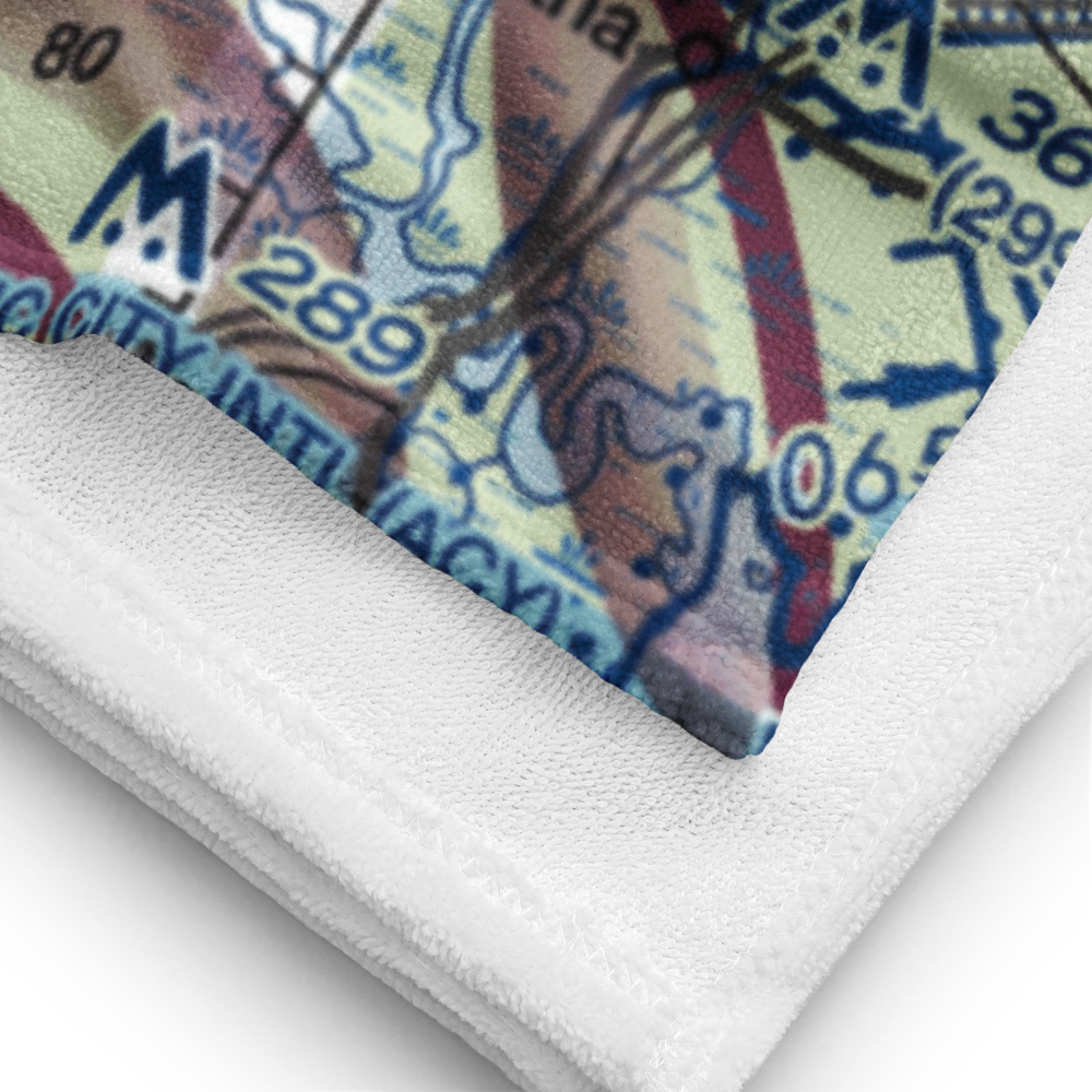 Hammonton Municipal Airport (N81) VFR Sectional Towel 