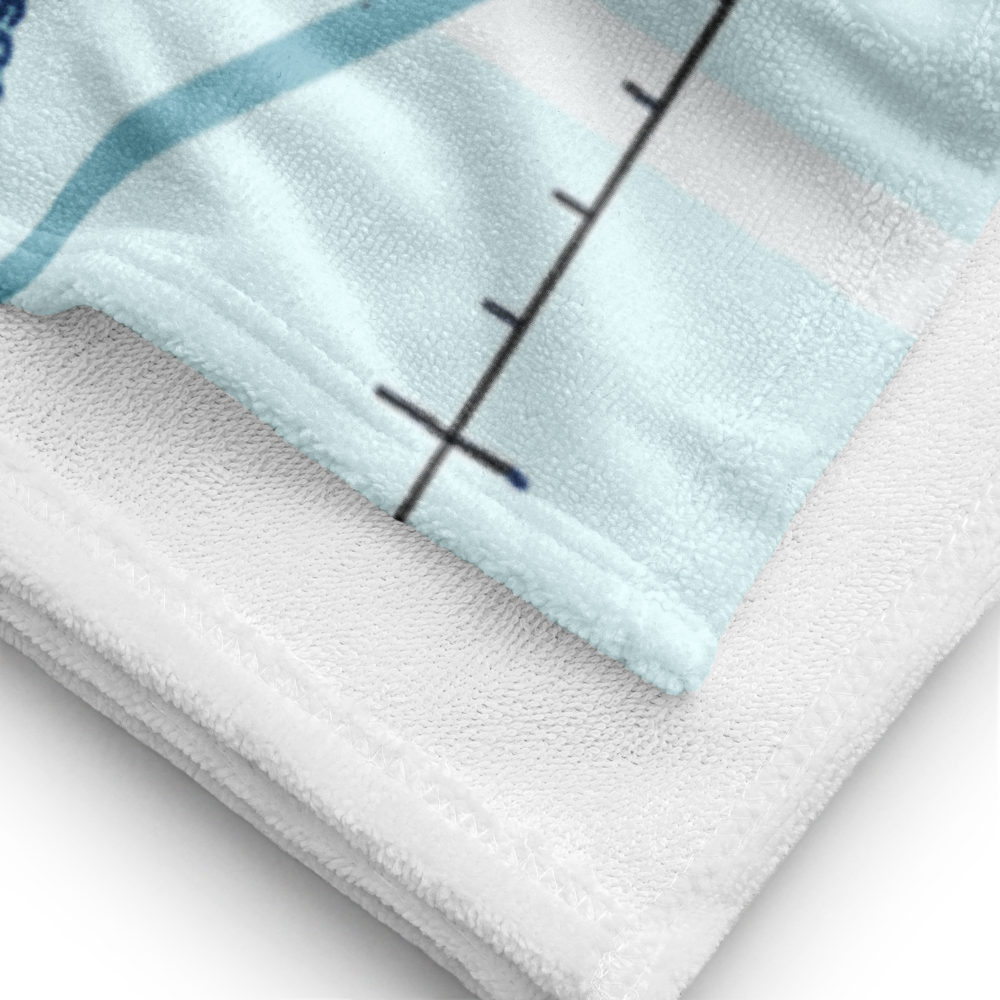 Hampton Airfield (7B3) VFR Sectional Towel 
