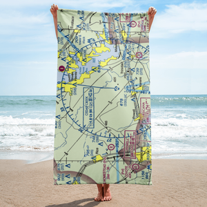 Hancock Airport (4TX5) VFR Sectional Towel