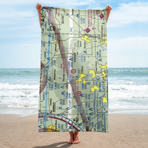 Handleman Sky Ranch Airport (37MI) VFR Sectional Towel