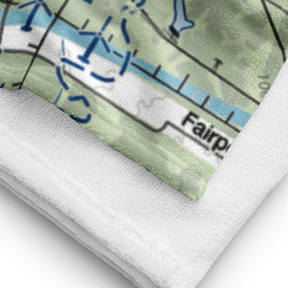 Hannah Airport (31MO) VFR Sectional Towel 