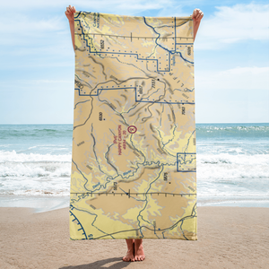 Happy Canyon Airport (UT97) VFR Sectional Towel