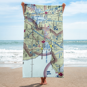 Harbor Springs Airport (MGN) VFR Sectional Towel