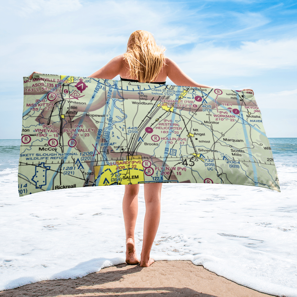 Harchenko Industrial Airport (OR38) VFR Sectional Towel 