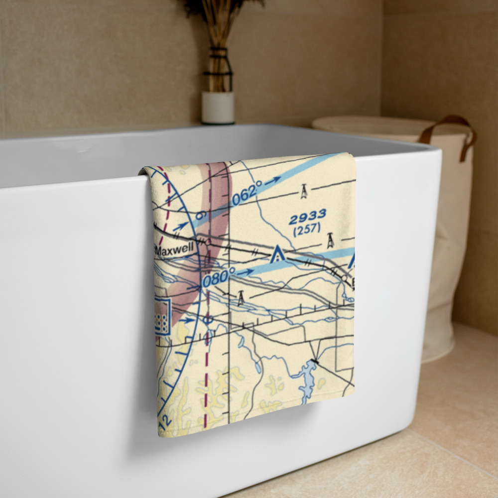 Harden Airstrip (49NE) VFR Sectional Towel 