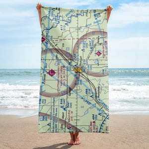 Hargrove Airport (8AR0) VFR Sectional Towel