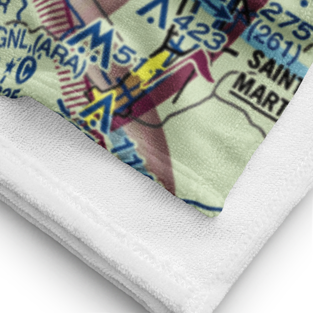 Harmon Seaplane Base (0LA6) VFR Sectional Towel 