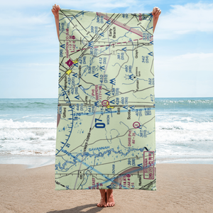 Harpers Airport (02SC) VFR Sectional Towel