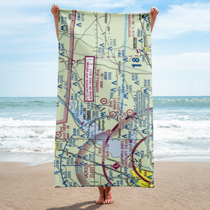 Harrell Field (MS08) VFR Sectional Towel