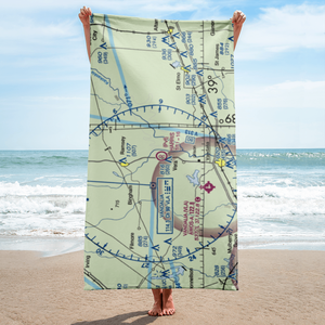 Harris Airport (IS24) VFR Sectional Towel