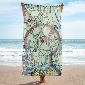 Harris County Airport (PIM) VFR Sectional Towel