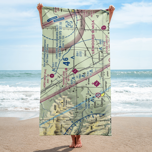 Harris Ranch Airport (3O8) VFR Sectional Towel