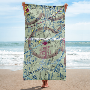 Harrison County Airport (8G6) VFR Sectional Towel