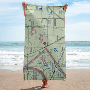 Hashbarger Farm Airstrip (8NA9) VFR Sectional Towel