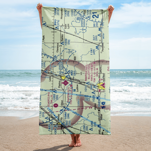 Hasselbring Airport (52IL) VFR Sectional Towel