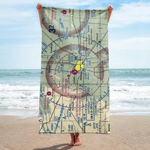 Hastings Municipal Airport (HSI) VFR Sectional Towel