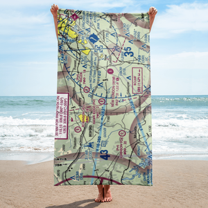 Hawk Ridge Airport (20VG) VFR Sectional Towel