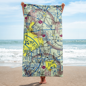 Hawk's Knoll Airport (2NC1) VFR Sectional Towel