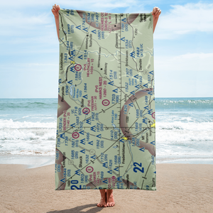 Hawk's Nest Airport (OH42) VFR Sectional Towel