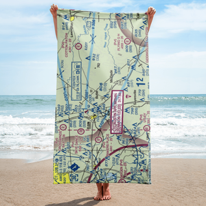 Hawken Air One Airport (62TA) VFR Sectional Towel