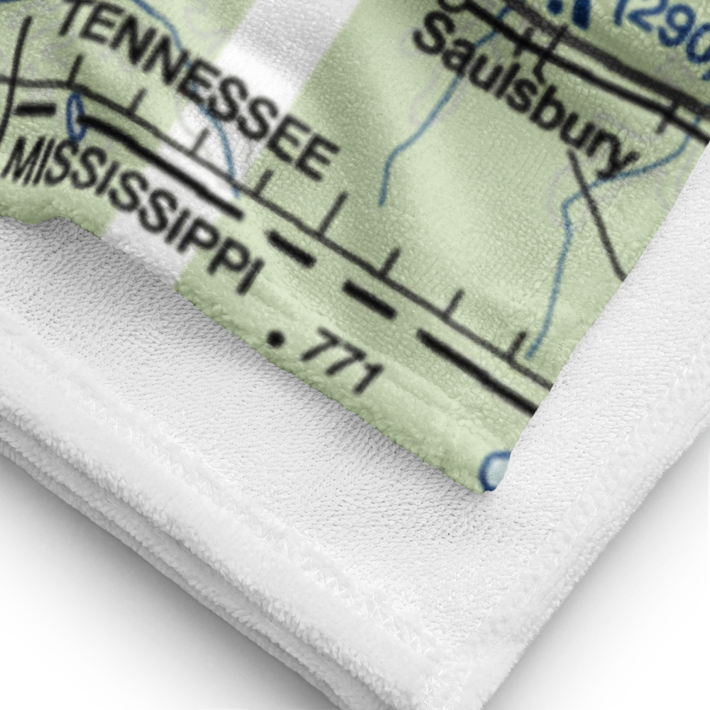 Hawks Nest Airport (4TN3) VFR Sectional Towel 