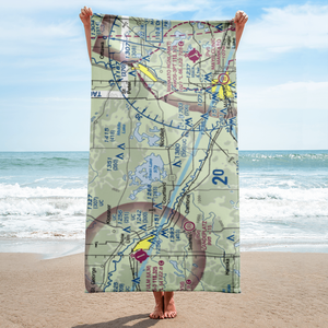 Hay Shakers Airport (MY46) VFR Sectional Towel