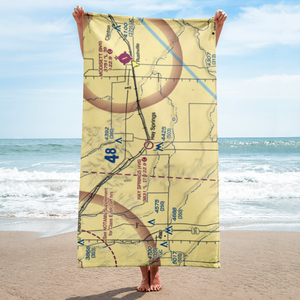 Hay Springs Municipal Airport (4V6) VFR Sectional Towel