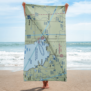 Hazelglade Resort Seaplane Base (MY22) VFR Sectional Towel