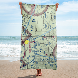 Hedgewood Landing Airport (IA86) VFR Sectional Towel