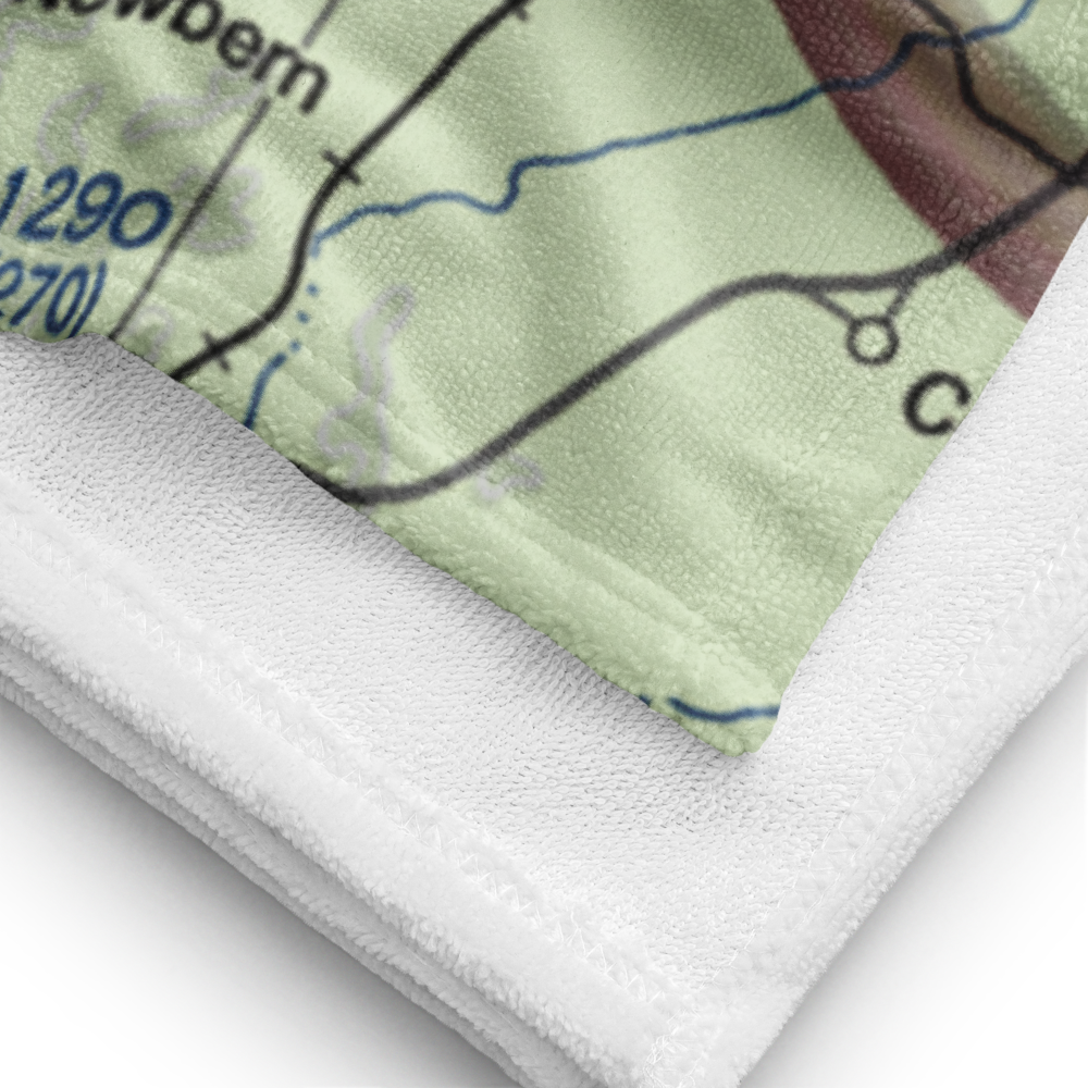 Hedgewood Landing Airport (IA86) VFR Sectional Towel 