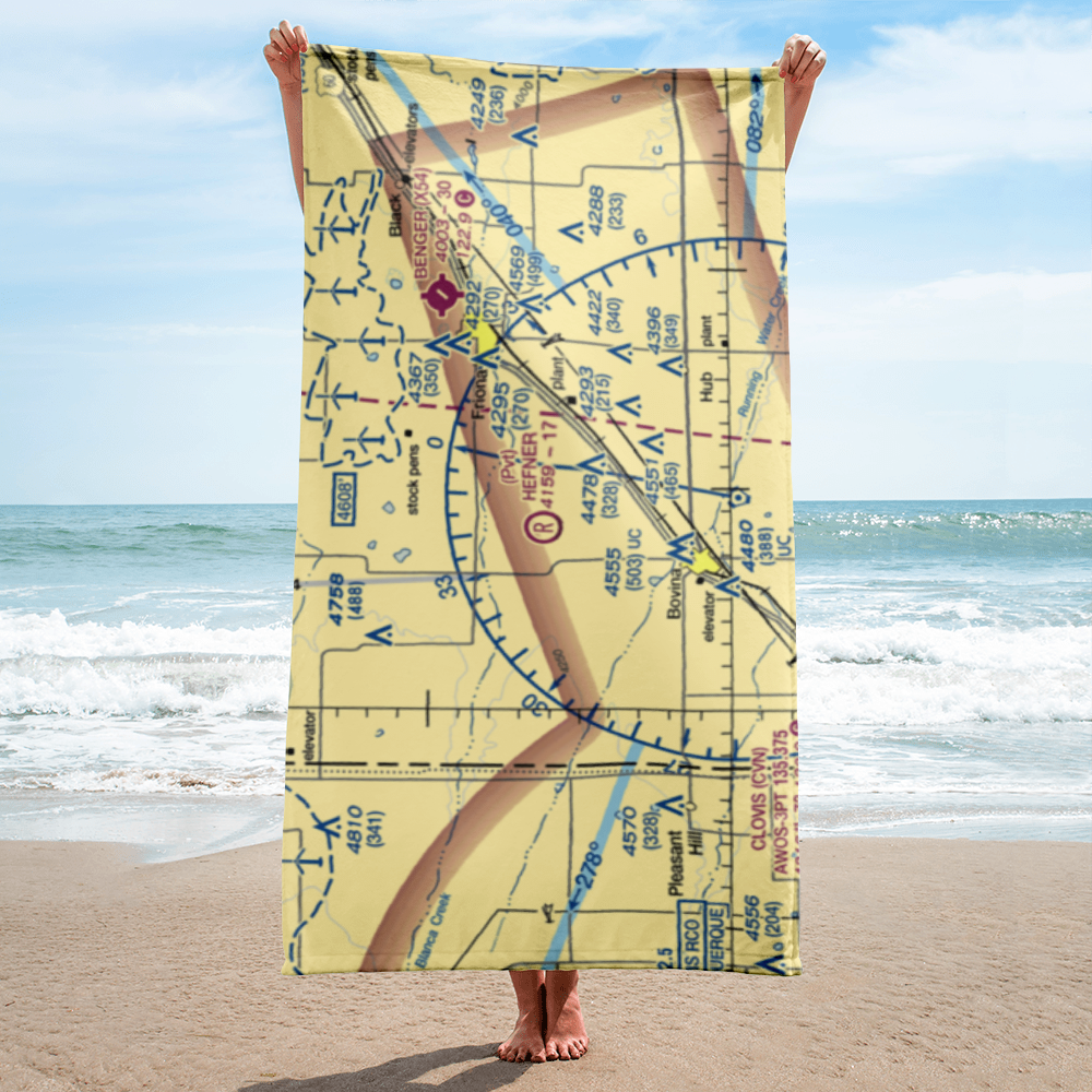 Hefner Farms Airport (7TS9) VFR Sectional Towel 