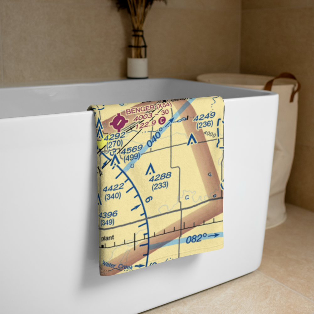 Hefner Farms Airport (7TS9) VFR Sectional Towel 