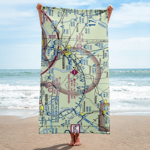 Henderson City County Airport (EHR) VFR Sectional Towel