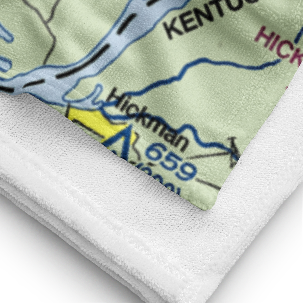 Henderson Mounds E B G Airport (MO57) VFR Sectional Towel 