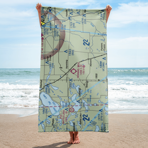 Henning Municipal Airport (05Y) VFR Sectional Towel