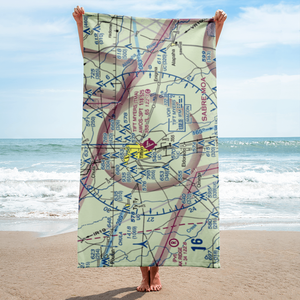Henry Tift Myers Airport (TMA) VFR Sectional Towel