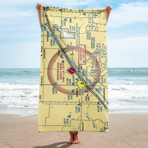 Hereford Municipal Airport (HRX) VFR Sectional Towel
