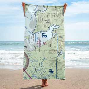 Herendeen Bay Airport (HED) VFR Sectional Towel