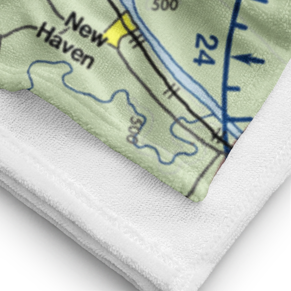 Hermann Municipal Airport (63M) VFR Sectional Towel 