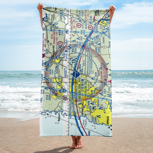 Hernando County Airport (BKV) VFR Sectional Towel